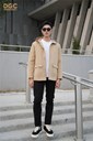 WAJKBD126M - BE Ảnh của Áo parka 2 lớp dáng lửng